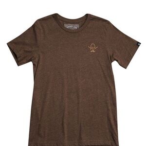 Brown Short Sleeve Tee